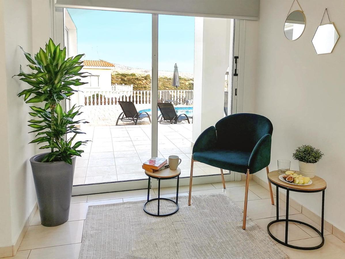Katya-Sofia Villa - Tranquility With Sea View Peyia Exterior photo